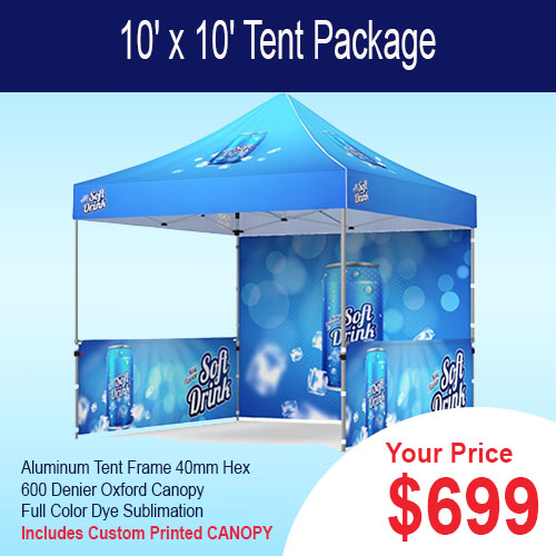 10' x 10' Tent Package